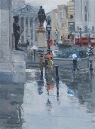Paul Brown Artist Painting No9 April  2016