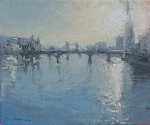 Paul Brown Artist Painting No8 April 2014